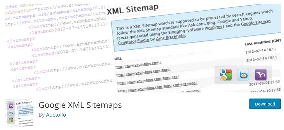 Google XML Sitemaps By Auctollo