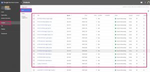 구글 쇼핑 product list
