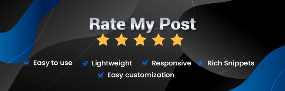Rate my Post – WP Rating System 플러그인