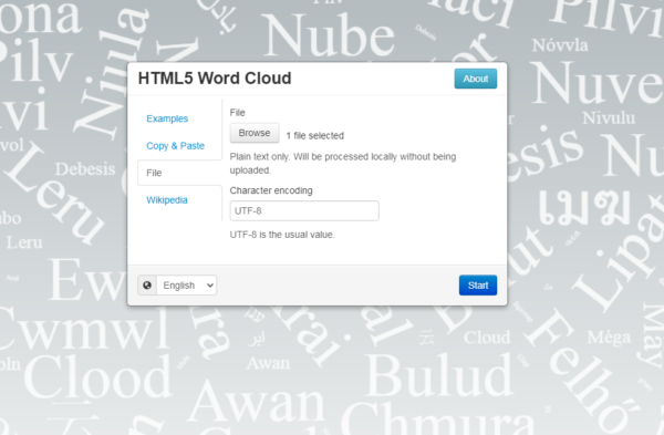 HTML5 Word Cloud-1
