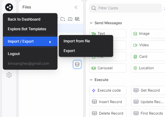 export-import-botpress