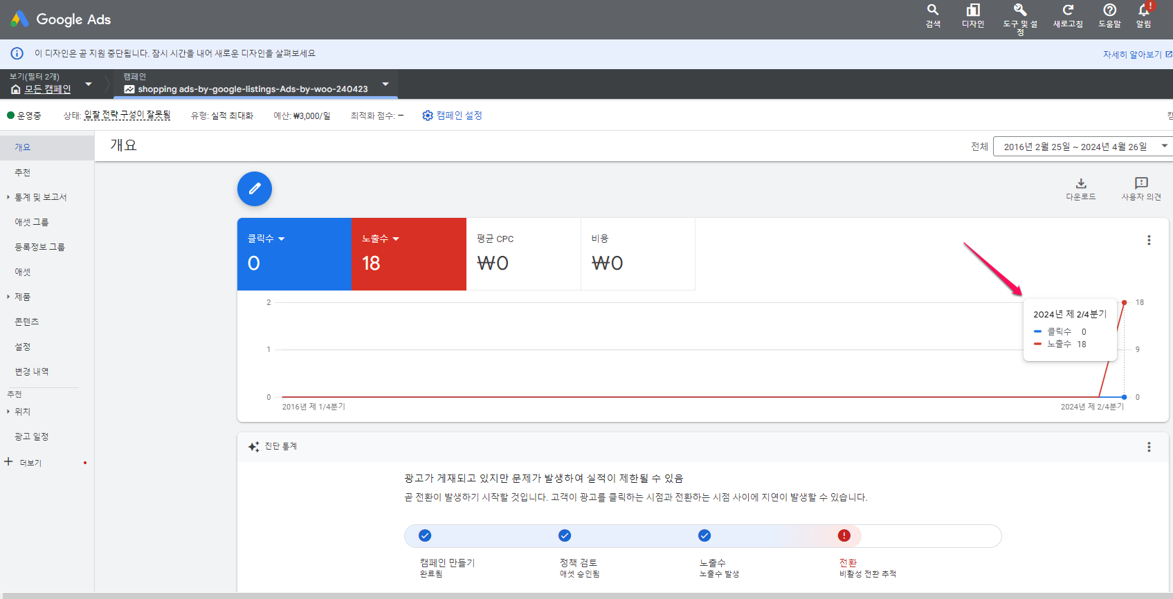 구글 머천트 센터-계정문제-해결-구글광고게제