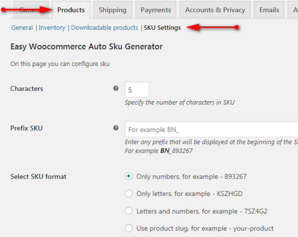 Easy Auto SKU Generator for WooCommerce 플러그인-2